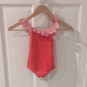 Boden Orange and Pink Swimsuit